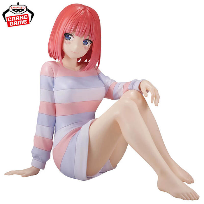 THE QUINTESSENTIAL QUINTUPLETS - FIGURINE NAKANO NINO (PAJAMAS VER.) RELAX TIME JAPANDCO 4