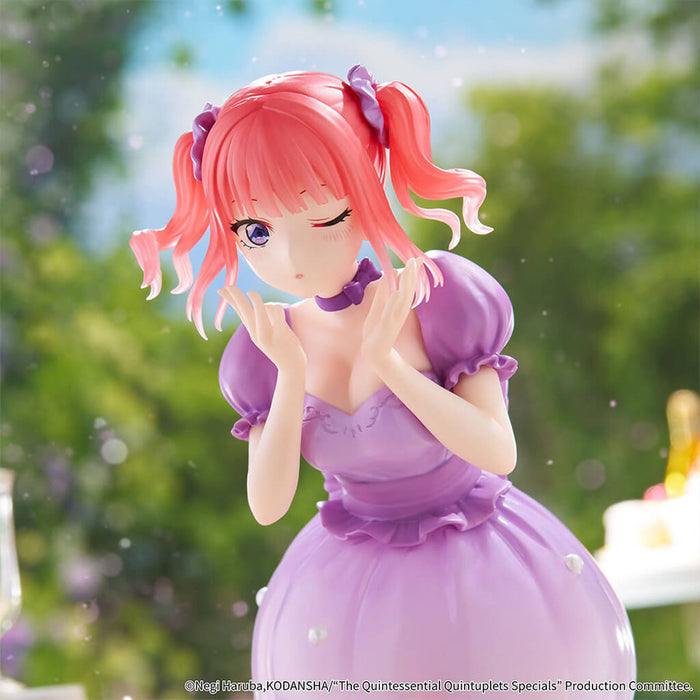 THE QUINTESSENTIAL QUINTUPLETS - FIGURINE NAKANO NINO (PASTEL DRESS VER.) TRIO-TRY-IT JAPANDCO 2