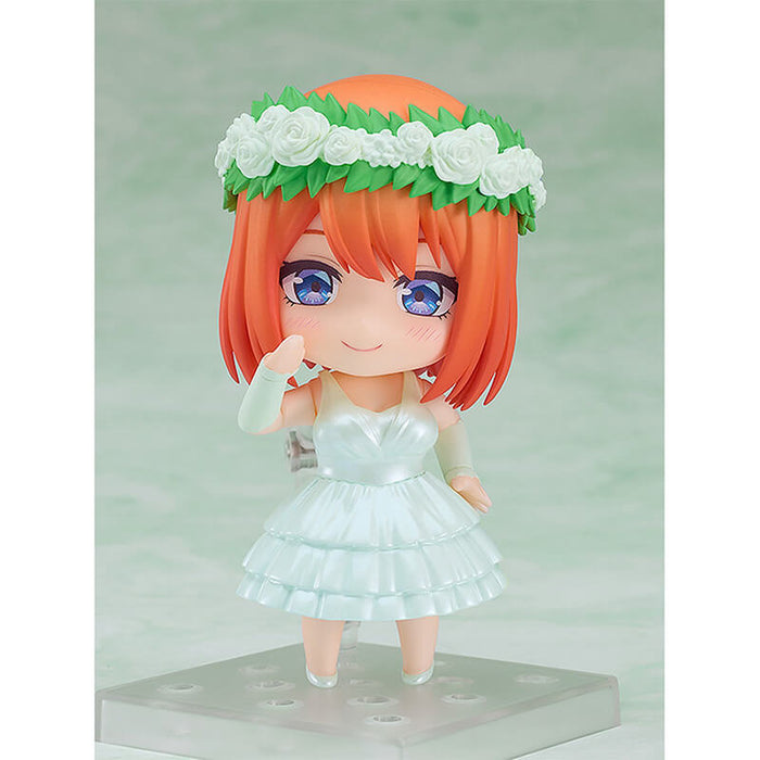 THE QUINTESSENTIAL QUINTUPLETS - FIGURINE NAKANO YOTSUBA WELDING DRESS VER. NENDOROID JAPANDCO 1