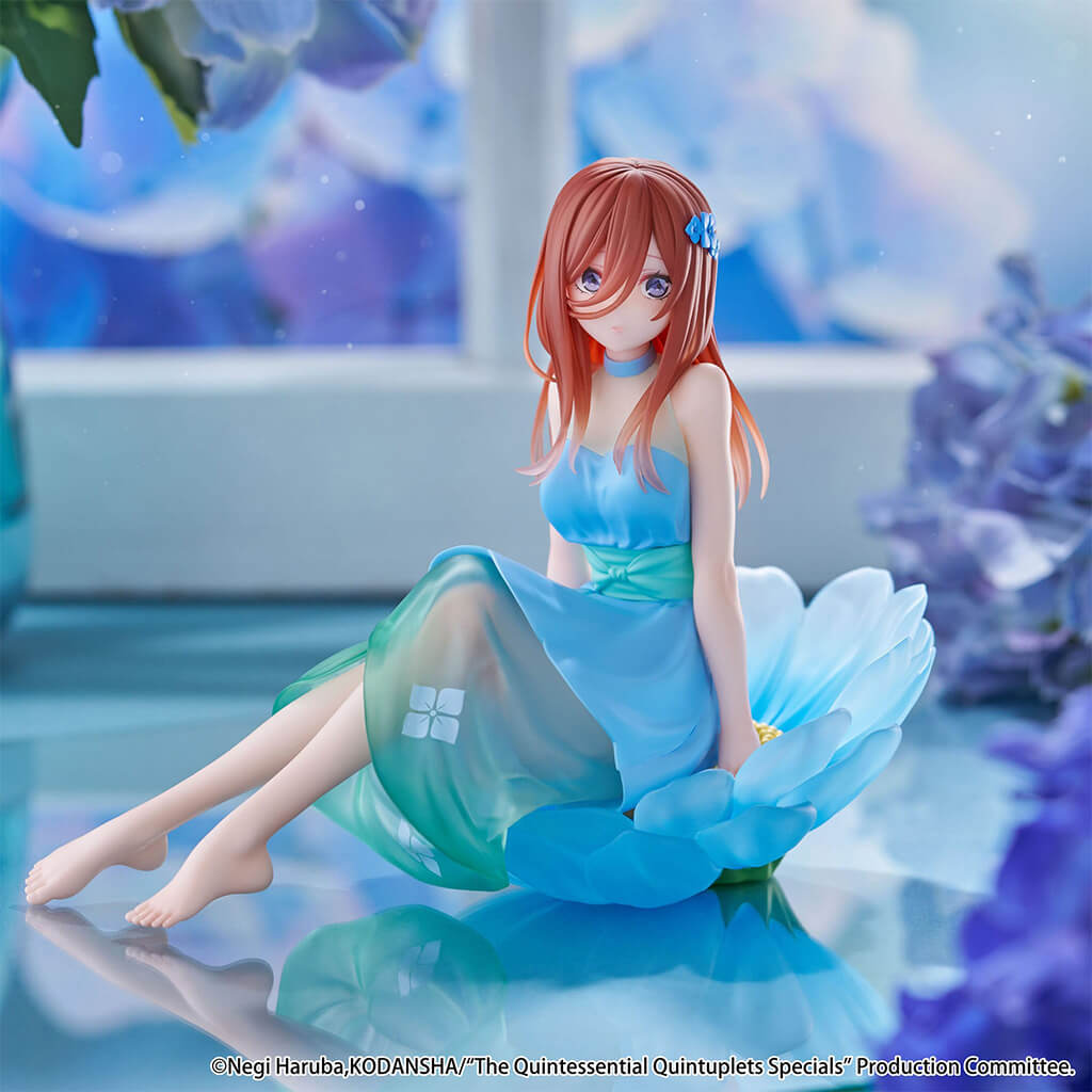 THE QUINTESSENTIAL QUINTUPLETS - FIGURA NAKANO MIKU BLOO-ME!