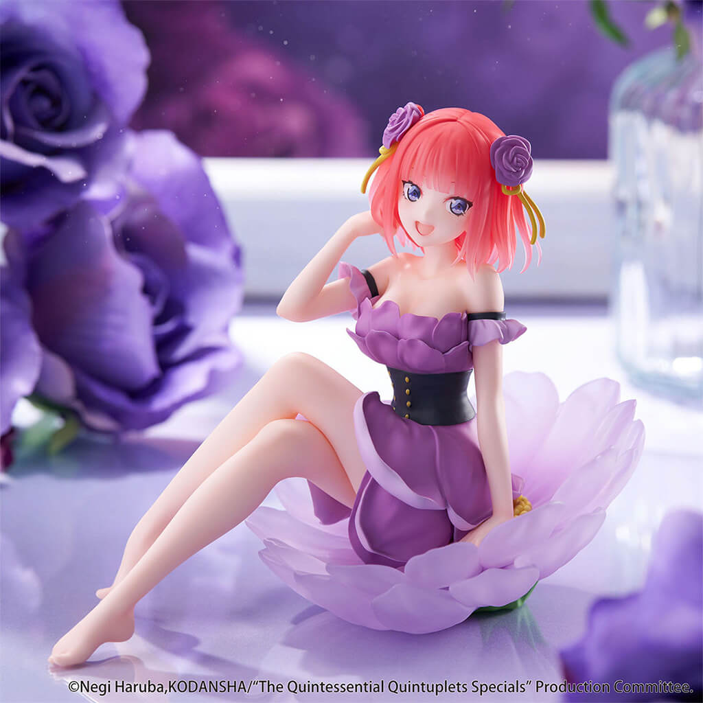 THE QUINTESSENTIAL QUINTUPLETS - FIGURA NAKANO NINO BLOO-ME!