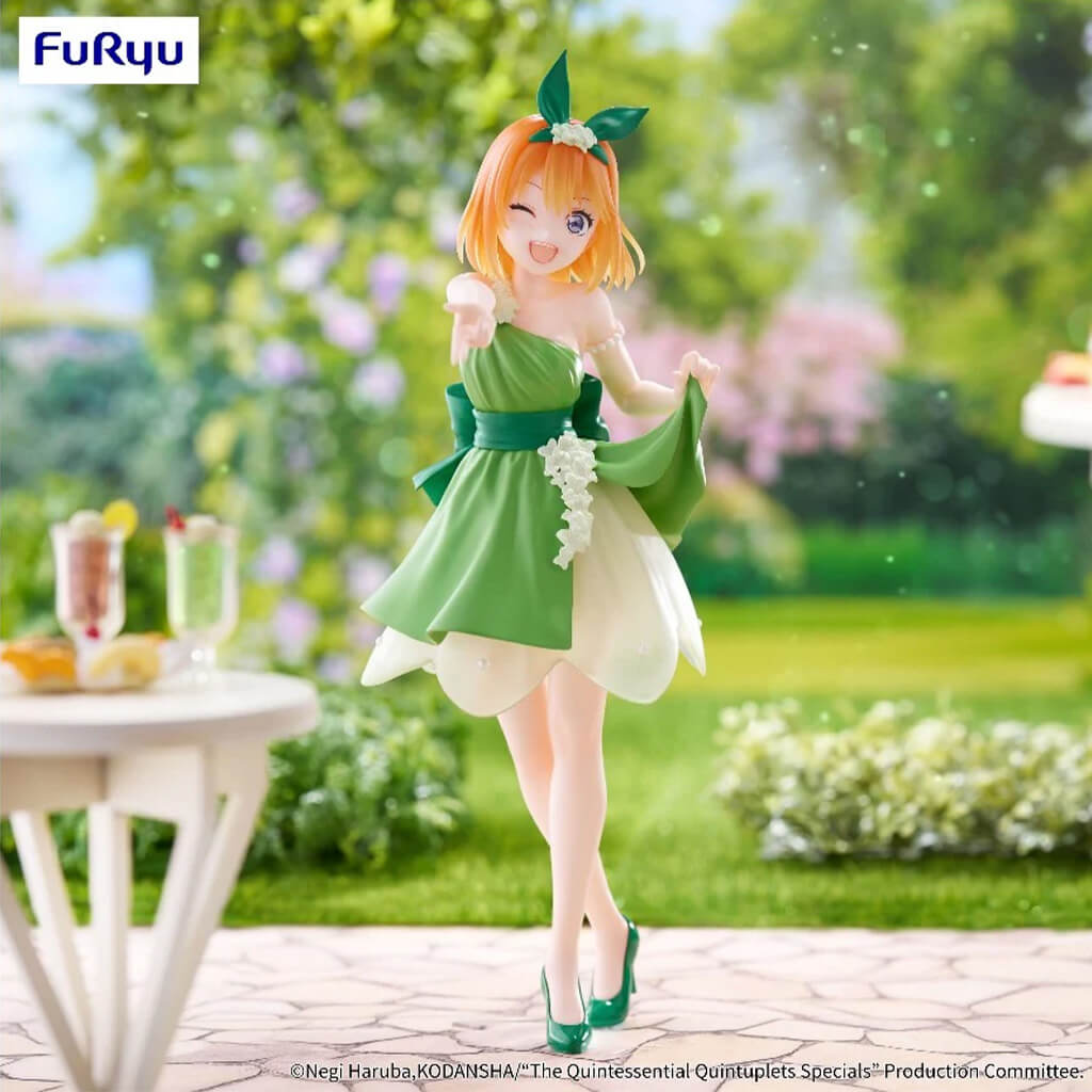 THE QUINTESSENTIAL QUINTUPLETS - FIGURA NAKANO YOTSUBA (PASTEL DRESS VER.) TRIO-TRY-IT
