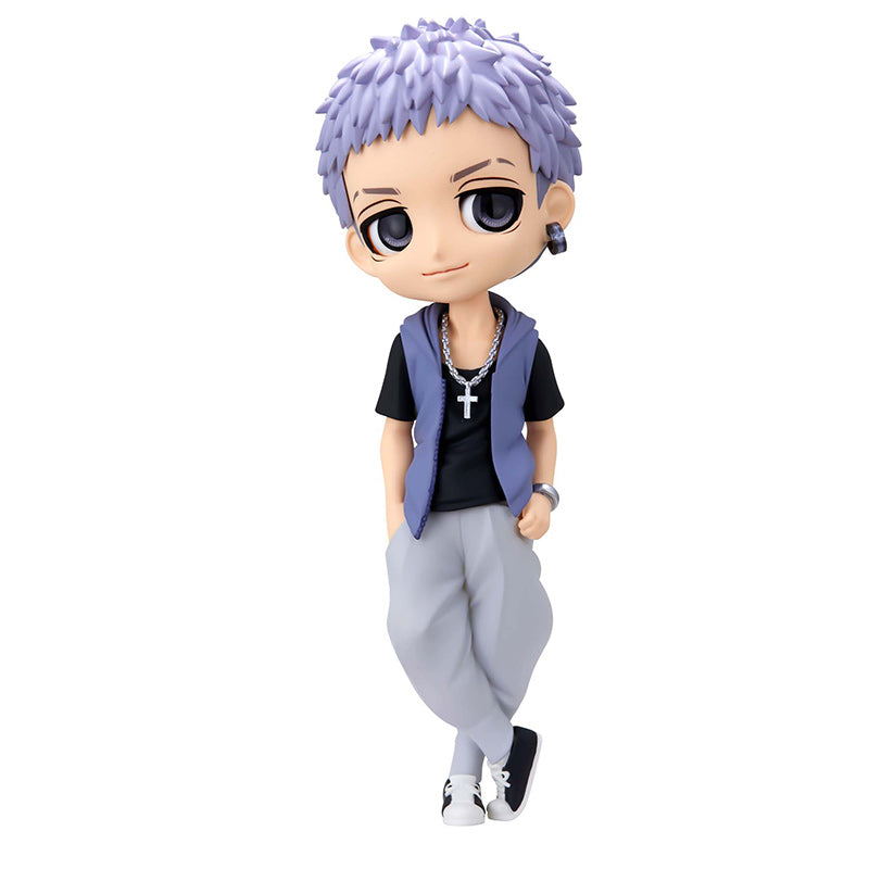 TOKYO REVENGERS - FIGURA TAKASHI MITSUYA PLAIN CLOTHES VER. Q POSKET VER.A
