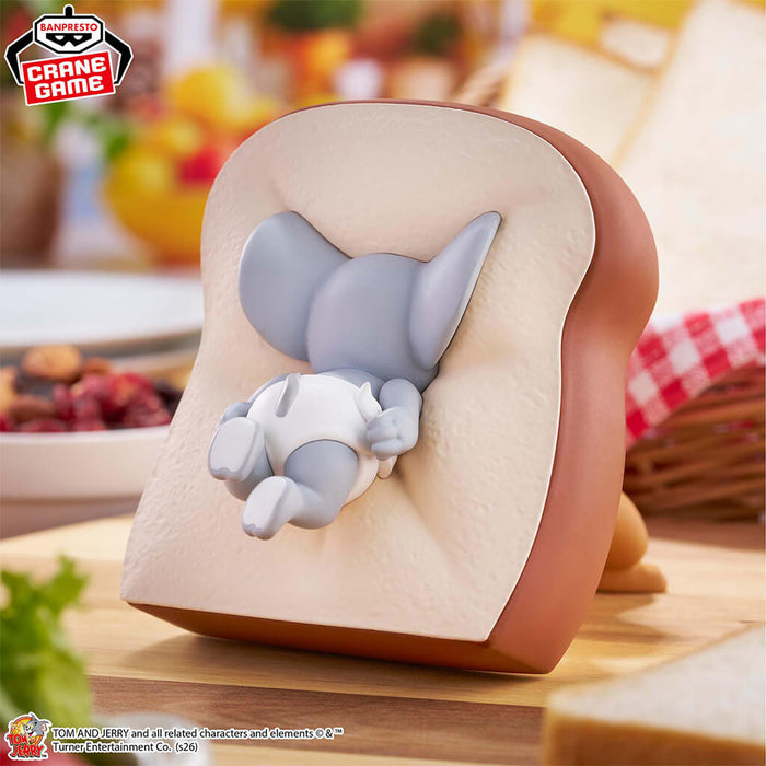 TOM AND JERRY - FIGURE JERRY ET TUFFY (YUMMY BREAD) BIG SOFT VINYL