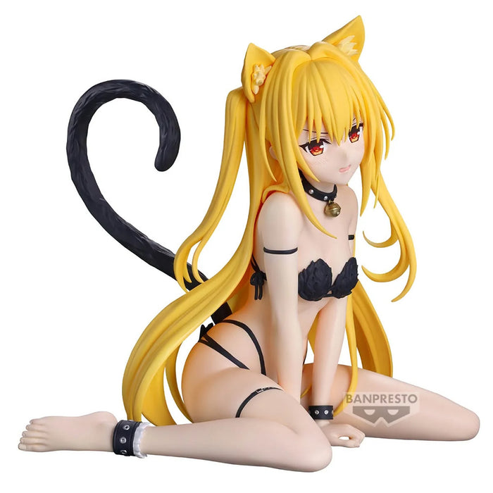 To Love-Ru Darkness - Figurine Golden Darkness (Relaxed cat Sitting Ver.) Nyaru's Collection