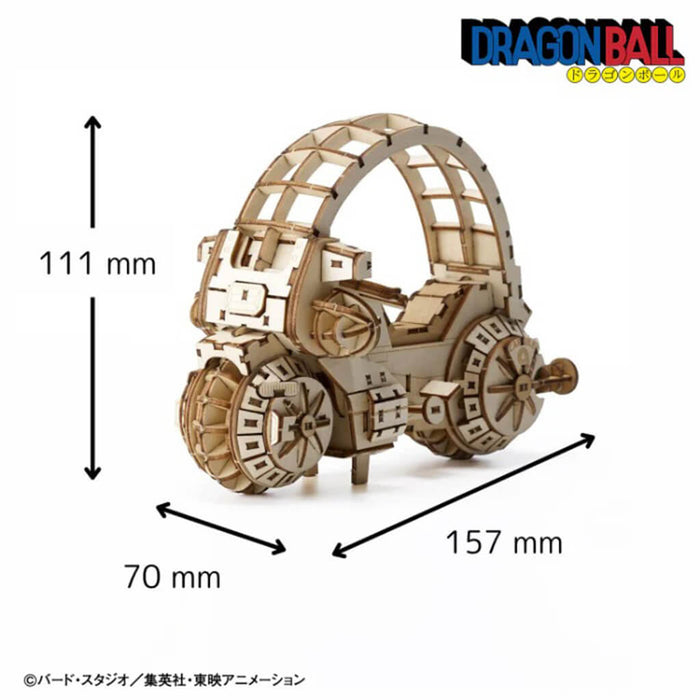 WOODEN ART KI-GU-MI DRAGON BALL BULMA CAPSULE No.9 BIKE