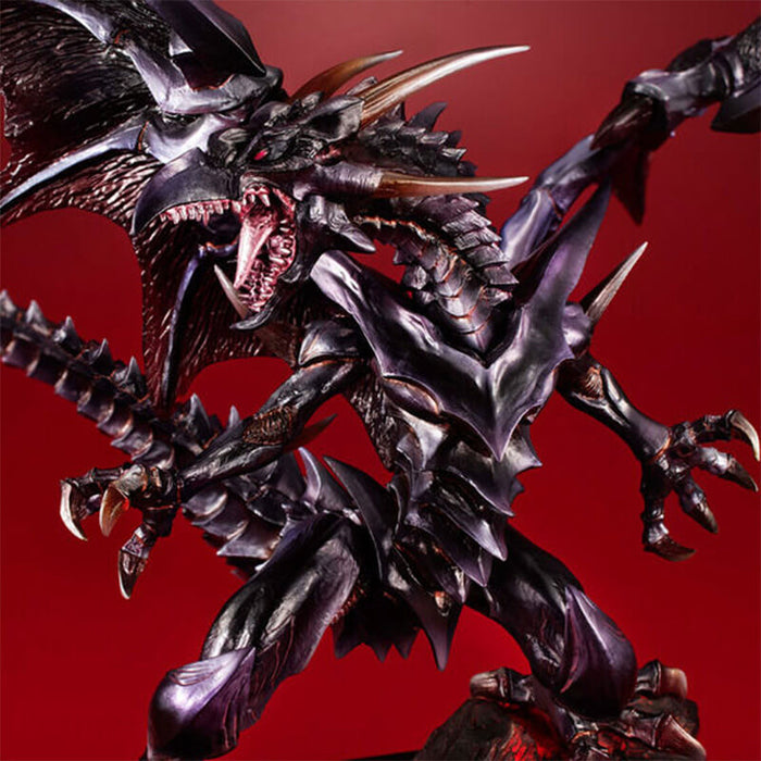 YU-GI-OH! DUEL MONSTERS &#8211; FIGURINE RED-EYES BLACK DRAGON ART WORKS MONSTERS HOLOGRAPHIC EDITION JAPANDCO 3