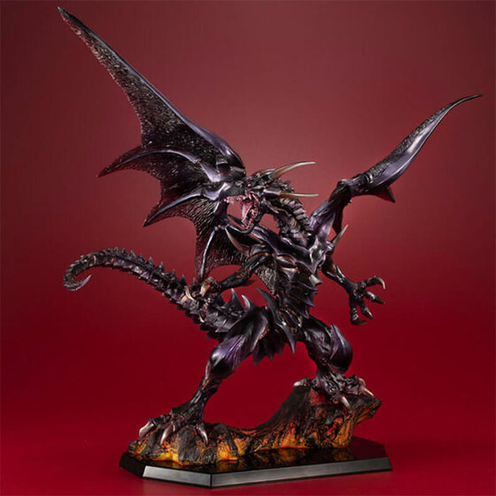 YU-GI-OH! DUEL MONSTERS &#8211; FIGURINE RED-EYES BLACK DRAGON ART WORKS MONSTERS HOLOGRAPHIC EDITION JAPANDCO 4