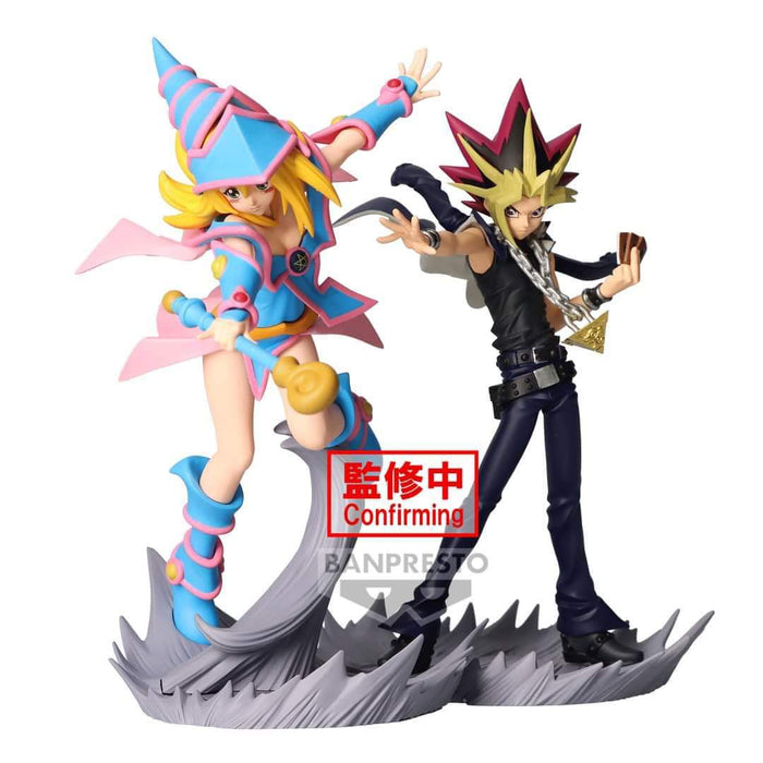 YU-GI-OH! DUEL MONSTERS - FIGURINES YAMI YUGI & DARK MAGICIAN GIRL SENKOUZEKKEI JAPANDCO 1