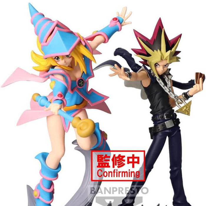 YU-GI-OH! DUEL MONSTERS - FIGURINES YAMI YUGI & DARK MAGICIAN GIRL SENKOUZEKKEI JAPANDCO 2