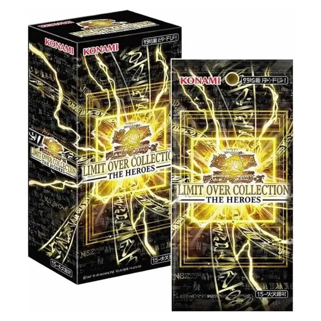 遊戯王　limit over collection THE HEROS 3box Cartas Yu-Gi-Oh! The Heroes – Yu-Gi-Oh! | Japandco