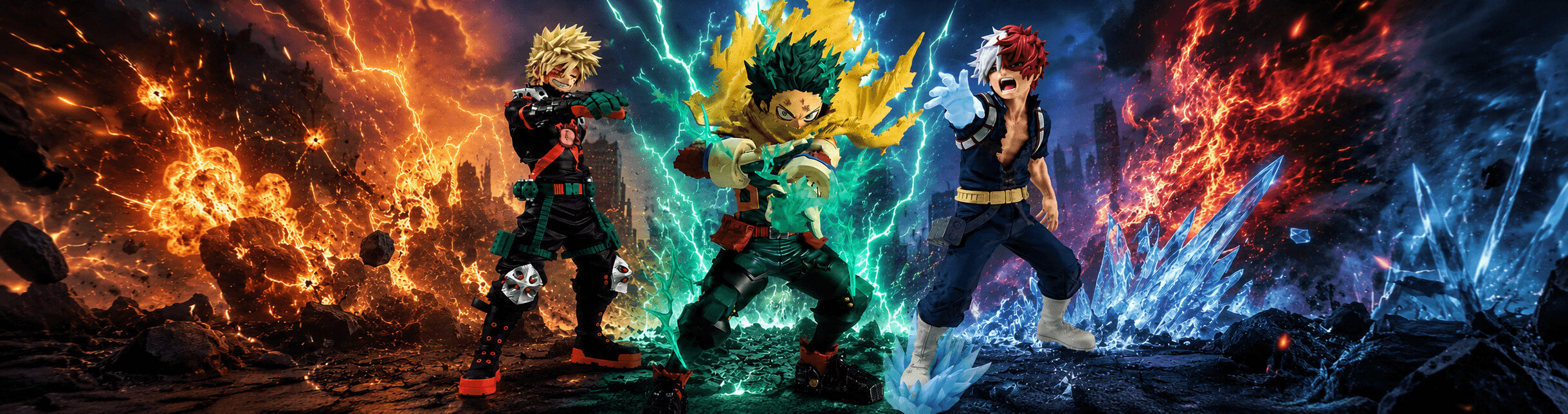 Figurines Izuku Midoriya
